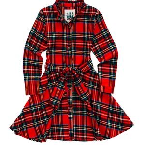 Plaid Flannel Dress